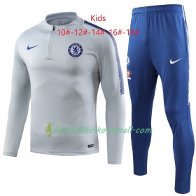 Chelsea Kinder Sweatshirts Anzüge Grau Weiß 2018-2019